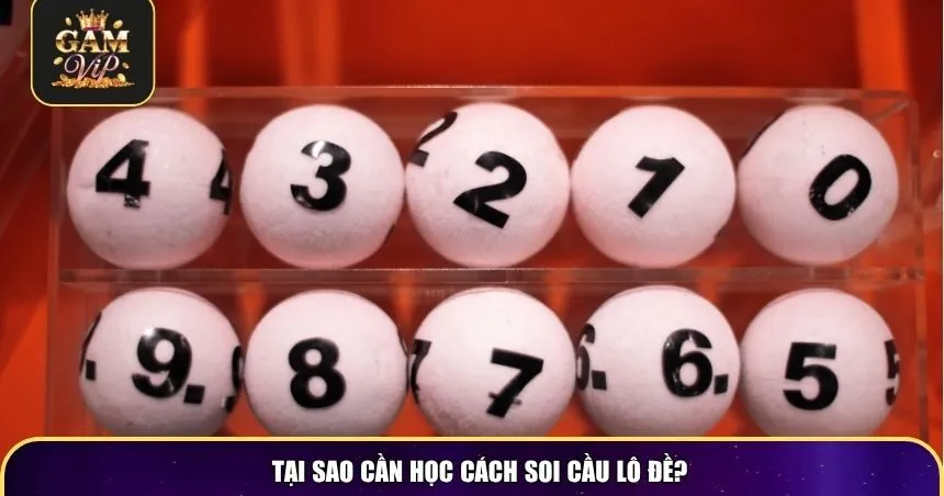 Tại sao cần học cách soi cầu lô đề?